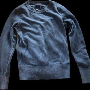 Converse One Star Pullover Long Sleeve Sweatshirt Mens Size S Grey